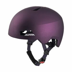 Alpina Sports HACKNEY Dětská cyklistická helma, fialová, veľkosť (51 - 56)