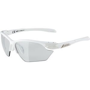 Alpina Sports TWIST FIVE HR S VL+ Unisex sluneční brýle, bílá, veľkosť UNI