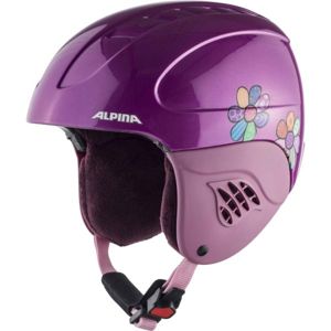 Alpina Sports CARAT růžová (51 - 55) - Dětská lyžařská helma
