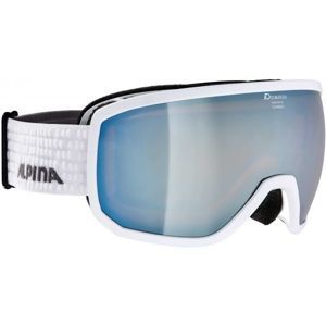 Alpina Sports SCARABEO MM bílá NS - Unisexové lyžařské brýle