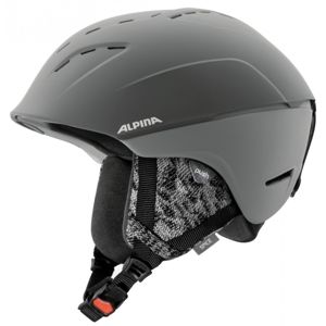 Alpina Sports SPICE Lyžařská helma, tmavě šedá, veľkosť (52 - 56)
