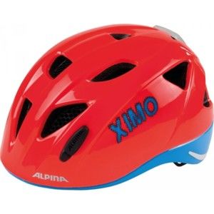 Alpina Sports XIMO FLASH B červená (49 - 54) - Dětská cyklistická helma