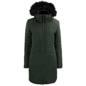 ALPINE PRO CAYCA Dámský kabát, khaki, velikost XL