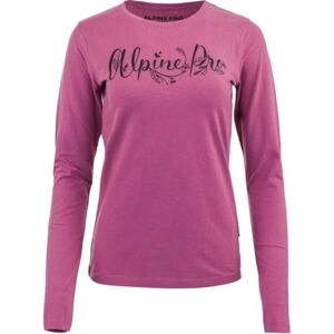 ALPINE PRO DIAWA Dámské triko, růžová, velikost XL