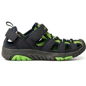 ALPINE PRO EAKY Dětské sandály, světle zelená, velikost 28