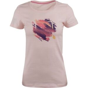 ALPINE PRO EFECTA Dámské tričko, růžová, velikost M