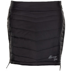 ALPINE PRO ELANA Dámská sukně, černá, velikost XL