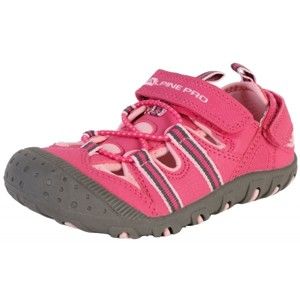 ALPINE PRO FOLEY růžová 34 - Dětská letní obuv