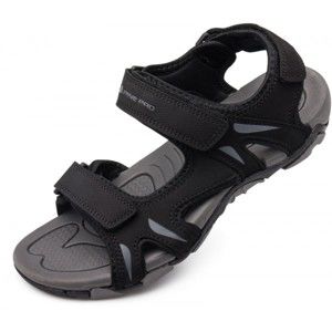 ALPINE PRO HANOS Pánská letní obuv, černá, velikost 44
