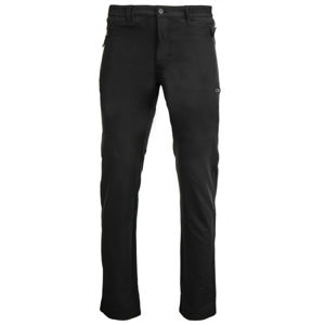 ALPINE PRO HEIRUN Pánské softshellové kalhoty, černá, velikost 56