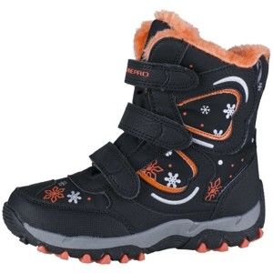 ALPINE PRO KABUNI černá 24 - Dětská zimní obuv