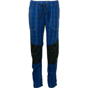 ALPINE PRO RAANO Dětské kalhoty, tmavě modrá, velikost 152-158