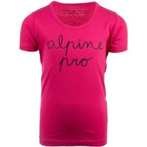 ALPINE PRO GRETO růžová 164-170 - Dětské triko