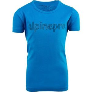 ALPINE PRO ROSTO modrá 140-146 - Dětské triko