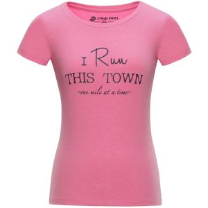 ALPINE PRO BUFFA růžová XL - Dámské triko
