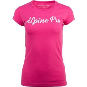 ALPINE PRO HERTA růžová XXL - Dámské triko