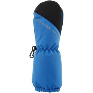 ALPINE PRO RAINERO Dětské rukavice, modrá, velikost M