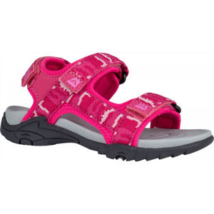 ALPINE PRO SANTIAGO Dětské sandály, růžová, velikost 28