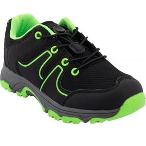 ALPINE PRO THEO zelená 35 - Dětská outdoorová obuv