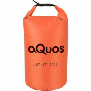 AQUOS LT DRY BAG 10L Vodotěsný vak s rolovacím uzávěrem, oranžová, veľkosť UNI
