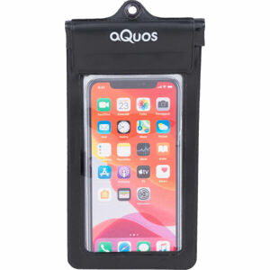 AQUOS PHONE DRY BAG Vodotěsné pouzdro na mobil, černá, velikost UNI