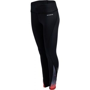 Arcore ELEMON Dětské běžecké kalhoty, Černá,Bílá, velikost 128-134