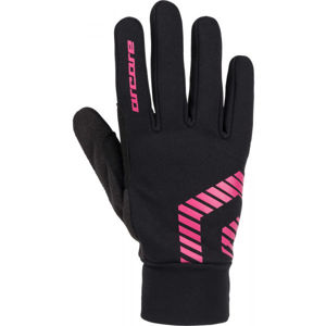 Arcore EVADE Zimní rukavice, Černá,Růžová, velikost