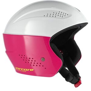 Arcore RACER Juniorská lyžařská helma, bílá, veľkosť (54 - 58)