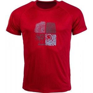 Arcore TOMI červená M - Pánské triko