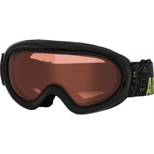 Arcore VISBY Juniorské lyžařské brýle, Černá,Světle zelená, velikost