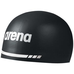 Arena 3D SOFT Závodní plavecká čepice, černá, veľkosť XL
