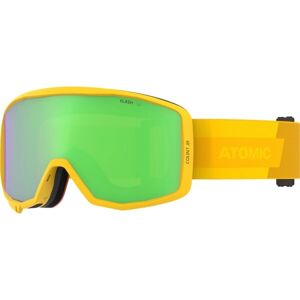 Atomic COUNT JR CYLINDRICAL Juniorské lyžařské brýle, žlutá, veľkosť UNI