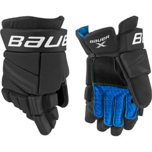 Bauer X GLOVE JR Dětské hokejové rukavice, černá, veľkosť 10