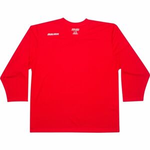 Bauer FLEX PRACTICE JERSEY SR Hokejový dres, červená, velikost L