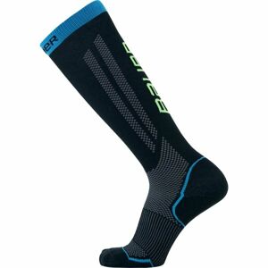 Bauer PERFORMANCE TALL SKATE SOCK Vysoké kompresní ponožky, černá, veľkosť M