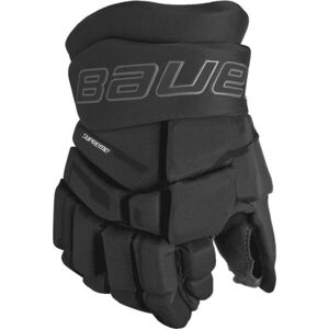 Bauer SUPREME M3 GLOVE-JR Juniorské hokejové rukavice, tmavě modrá, veľkosť 10