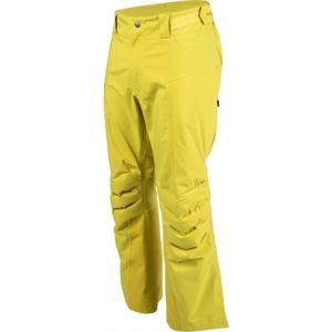 Bergans HEMSEDAL HYBRID PNT žlutá XL - Pánské lyžařské kalhoty