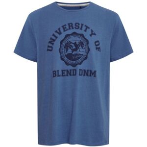 BLEND Pánské tričko Pánské tričko, modrá, velikost L