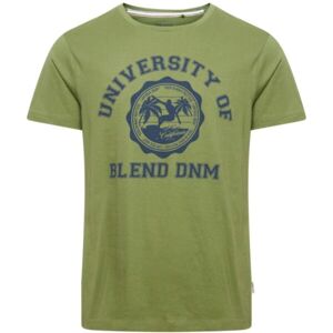 BLEND REGULAR FIT Pánské tričko, modrá, veľkosť XXL