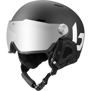 Bolle MIGHT VISOR (55 - 59) CM Lyžařská helma se štítem, černá, velikost