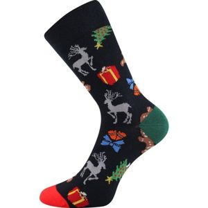 Boma N03057 S-PATTE černá 39 - 42 - Vánoční ponožky