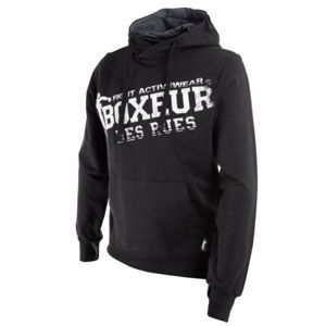 Boxeur des Rues GREYMEL ACTIVEWEAR HOODED SWEATSHIRT černá XXL - Pánská mikina