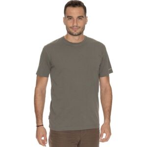 BUSHMAN BASE III Pánské tričko, khaki, velikost M