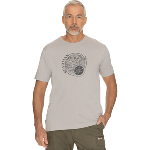 BUSHMAN DAISEN Pánské tričko, šedá, velikost XL