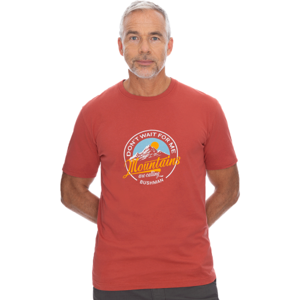 BUSHMAN Pánské tričko Pánské tričko, červená, velikost XXXL