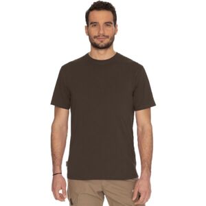 BUSHMAN Pánské tričko Pánské tričko, hnědá, velikost L