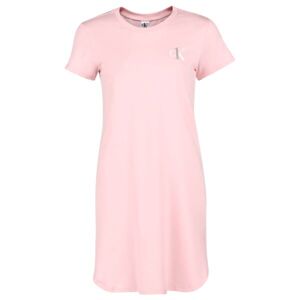 Calvin Klein S/S NIGHTSHIRT Dámská noční košile, růžová, velikost S