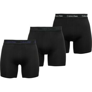 Calvin Klein 3 PACK - COTTON STRETCH Pánské boxerky, černá, velikost L