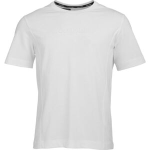 Calvin Klein ESSENTIALS PW S/S Pánské tričko, černá, velikost M