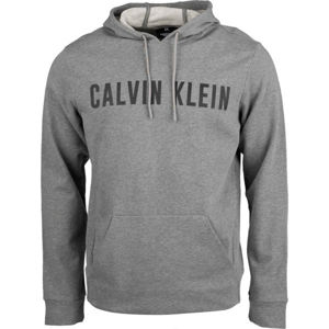 Calvin Klein HOODIE šedá XL - Pánská mikina